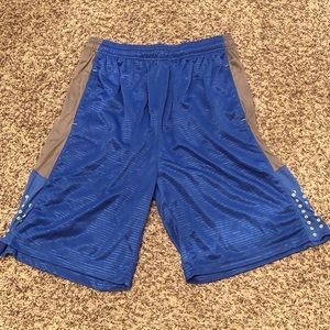 XPBX Pro Athletic Basketball Shorts Men Size (Large) Blue/Grey